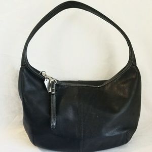 Coach Black Leather Ergo Shoulder Bag